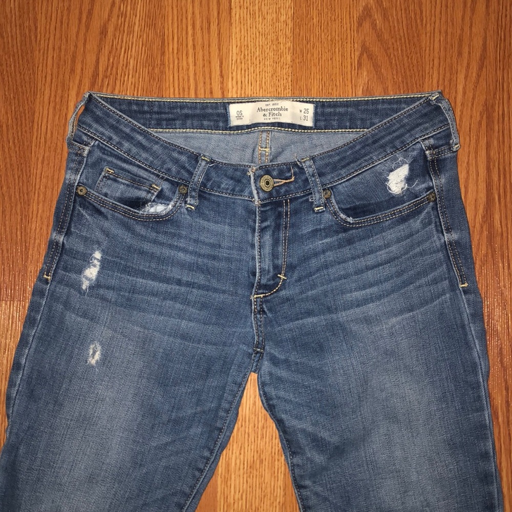 Abercrombie and Fitch- bootcut jeans